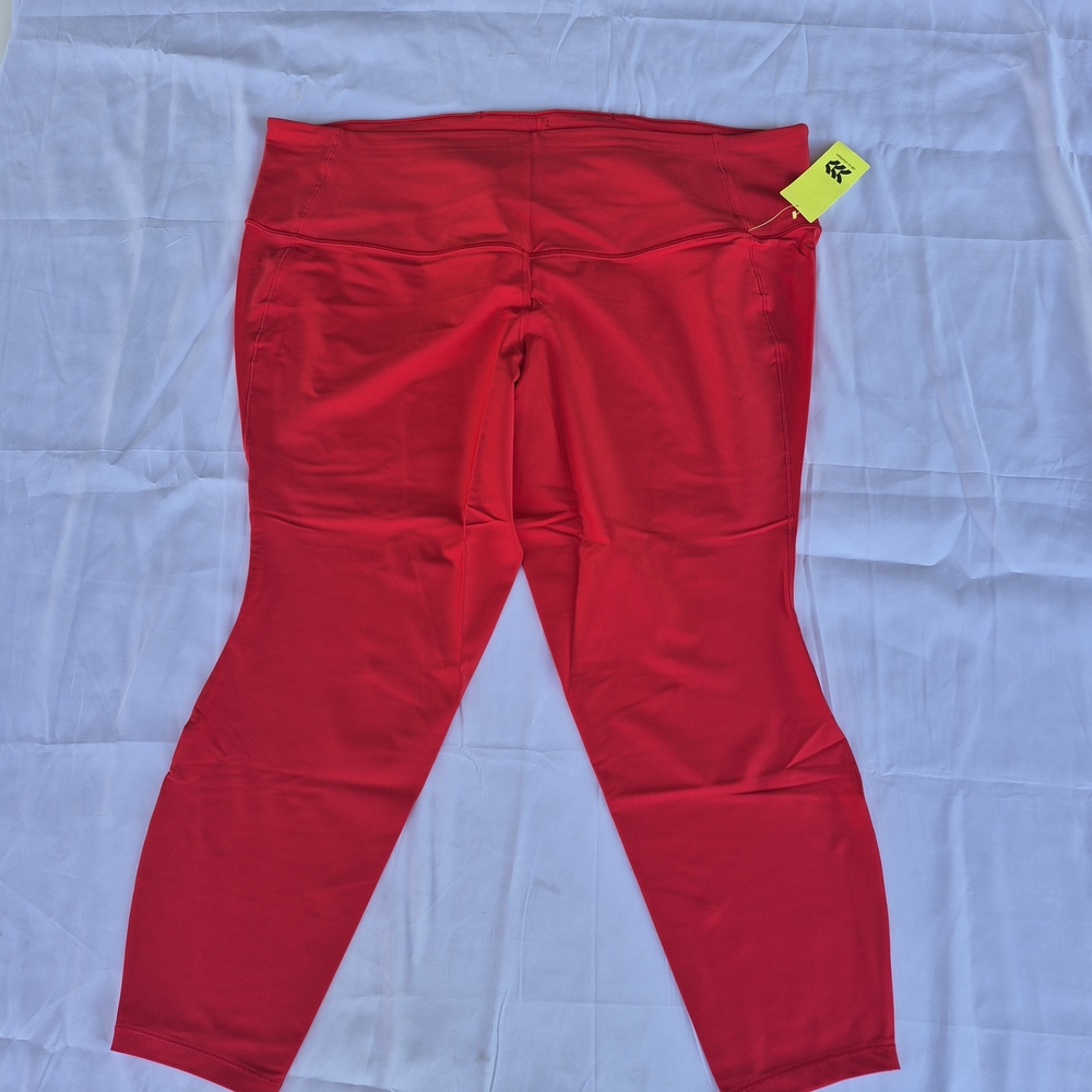 NWTs Plus Size Red Leggings Size 3X